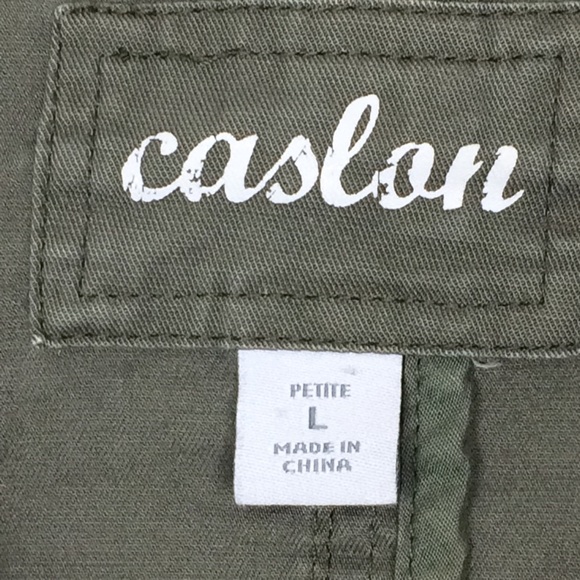 Caslon army green utility jacket - Picture 4 of 8